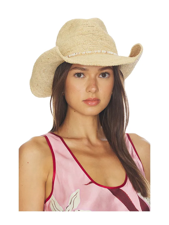 Hat Attack Hat Attack RAFFIA COWBOY HAT ラフィア カウボーイハットの商品画像