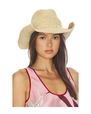 Hat Attack RAFFIA COWBOY HAT ラフィア カウボーイハット - サムネイル1