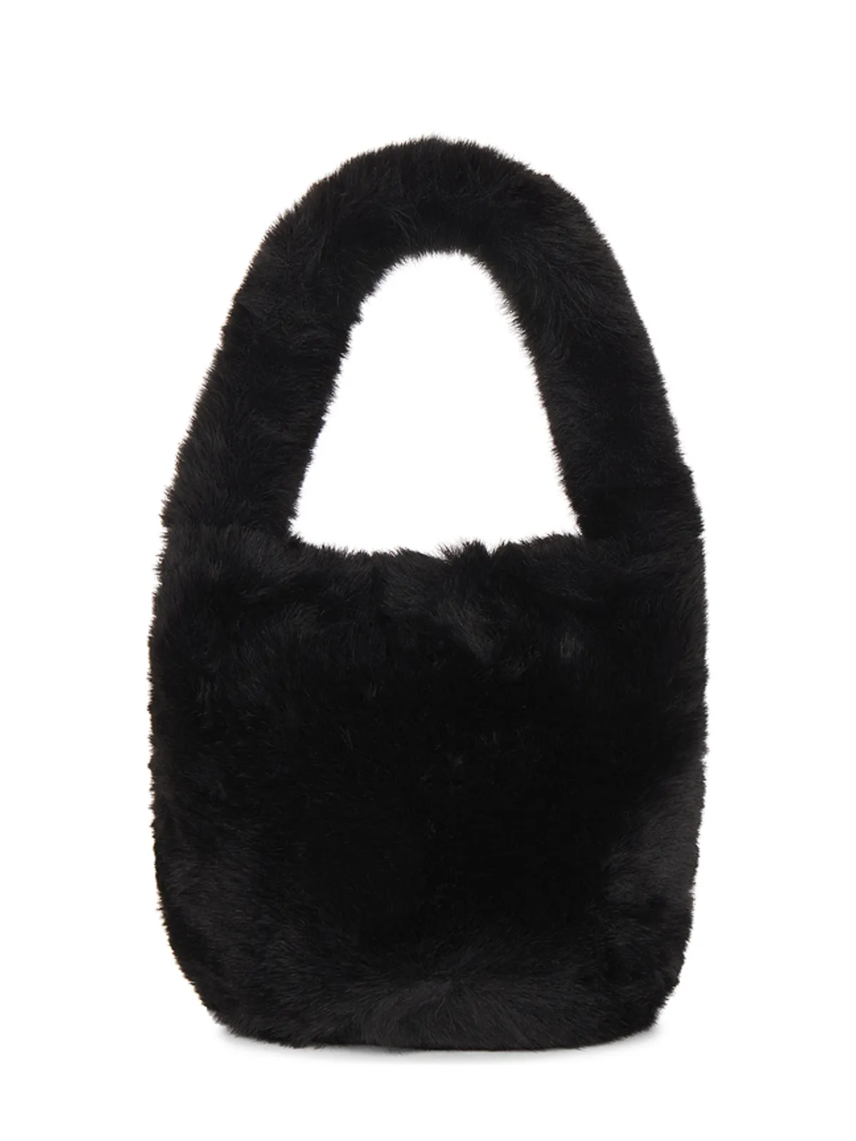 Hat Attack FAUX FUR ミニトップハンドルバッグ - 画像2