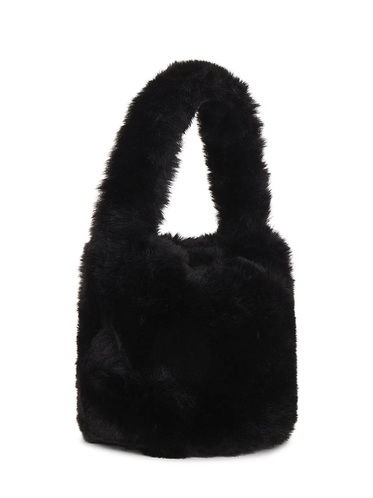 Hat Attack FAUX FUR ミニトップハンドルバッグ - 画像3