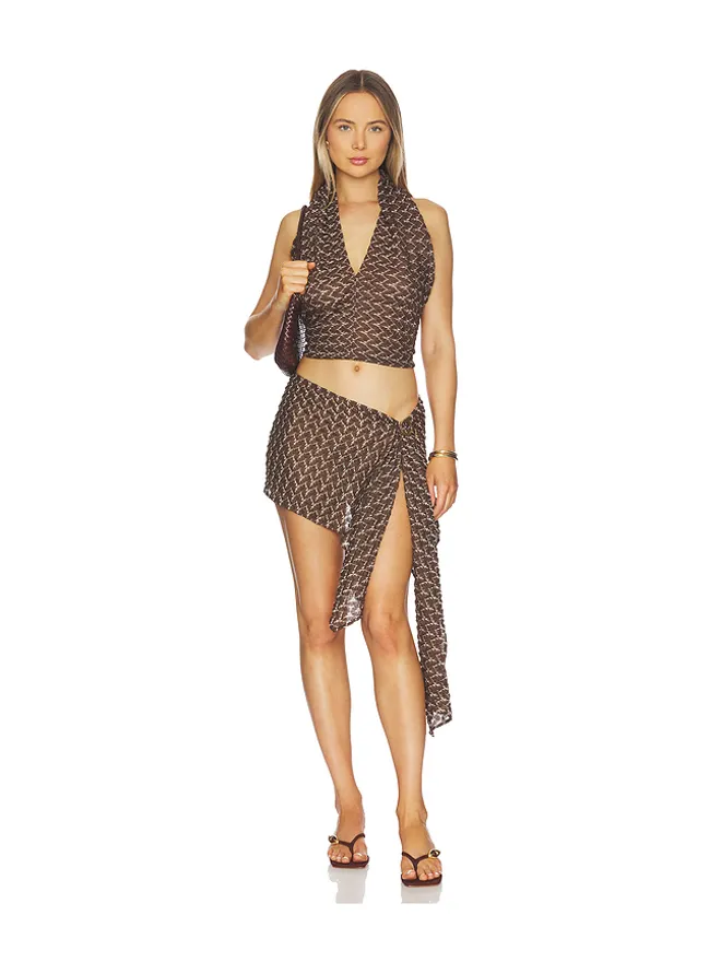 HANNE BLOCH HANNE BLOCH ニットスカーフセットの商品画像