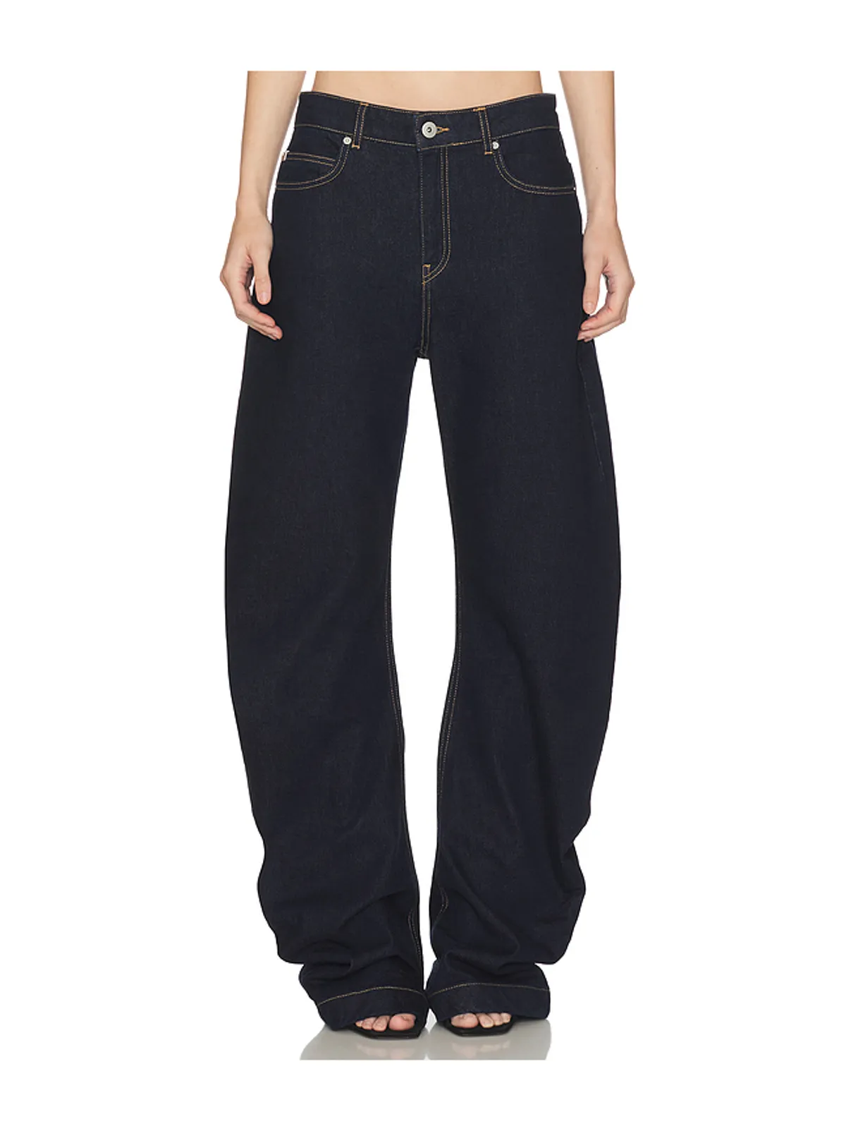 HAELO BANANA TWIST FLARE JEAN フレアデニム - 画像1