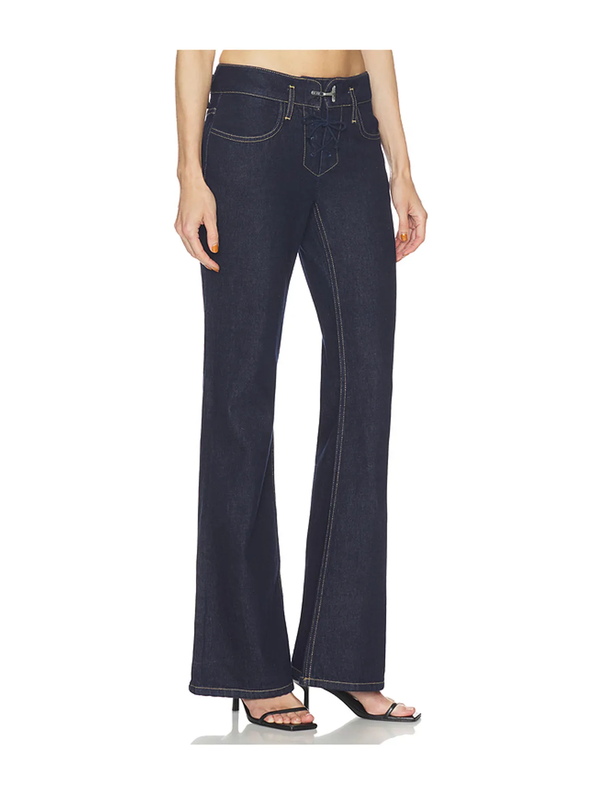 HAELO LOW WAISTED RETRO BOOTCUT パンツ - 画像2