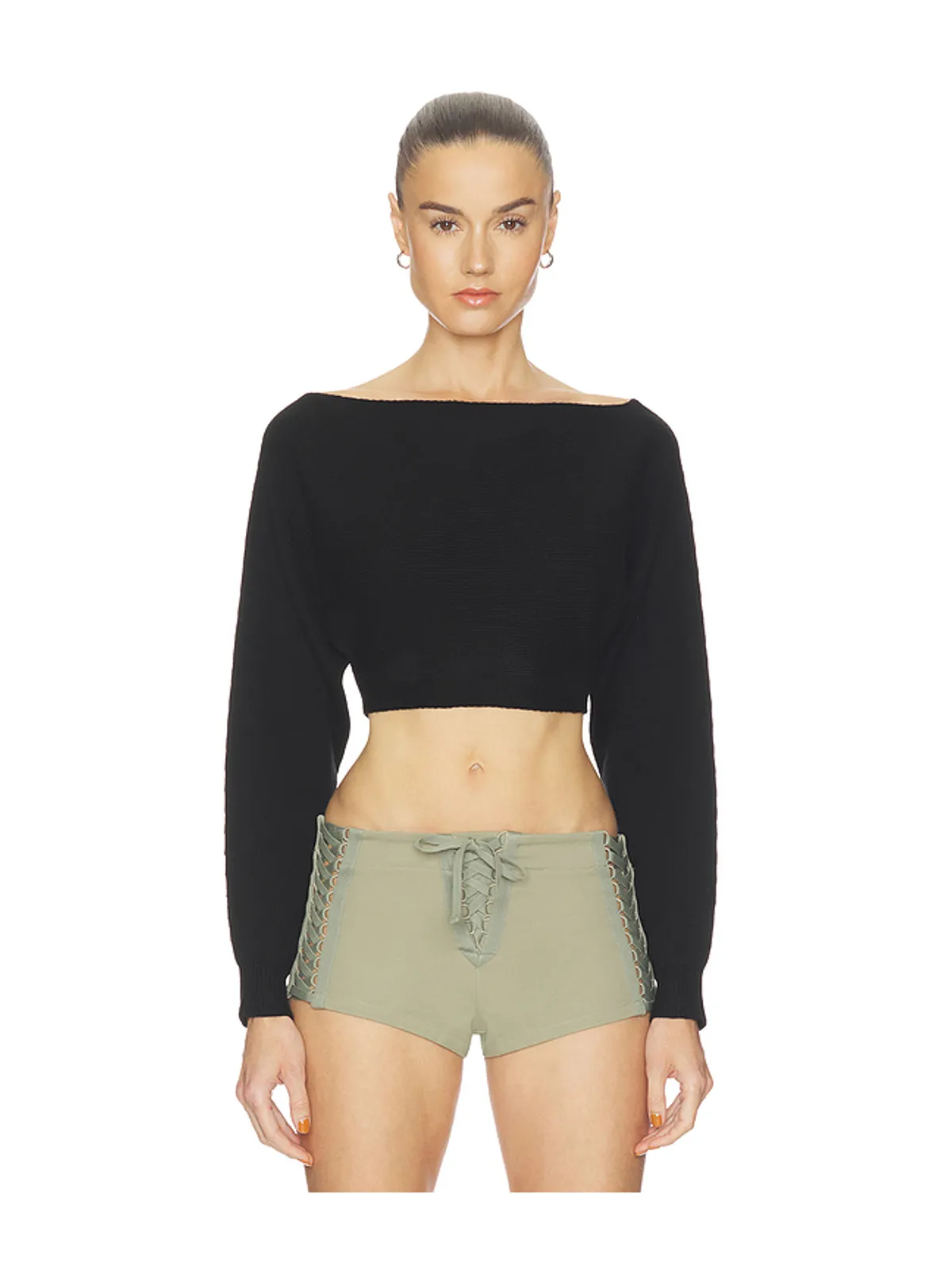 HAELO CROP SWEATER セーター - 画像1
