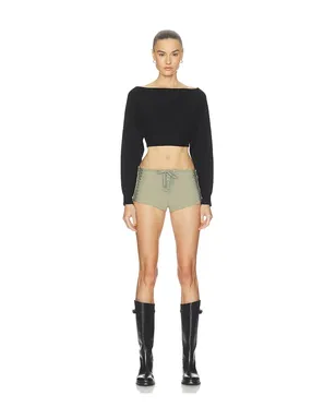 HAELO CROP SWEATER セーター - サムネイル4