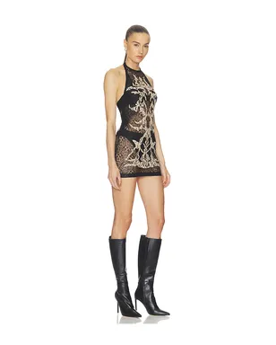 HAELO WINGLACE COLLAGE MINIDRESS ドレス - サムネイル2