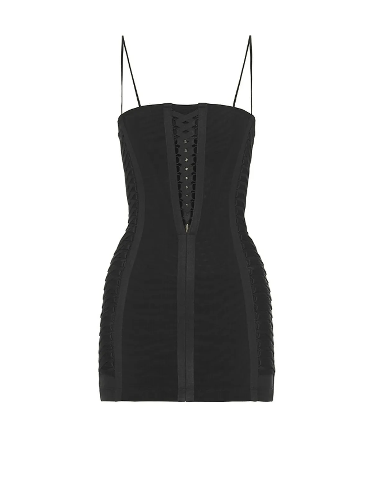 HAELO LAYERED LACE UP CORSET DRESS ドレス - 画像6