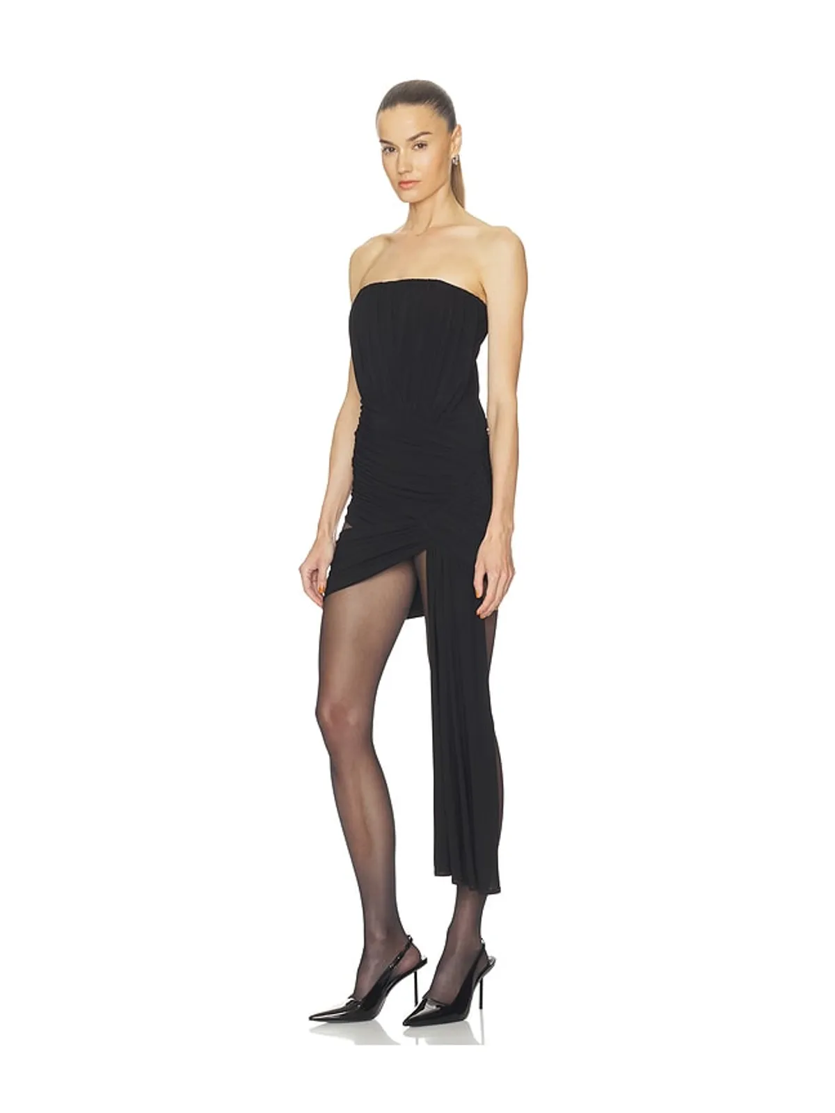 HAELO CORSETED DRAPE DRESS ドレス - 画像3