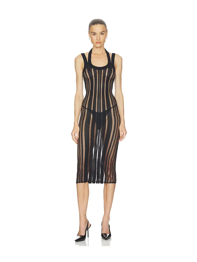 HAELO HAELO VEILED MINIDRESS ドレスの商品画像