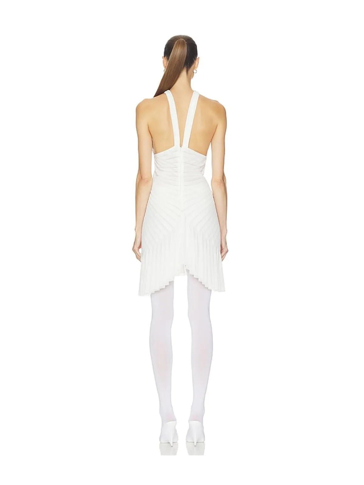 HAELO PLEATED DRAPE DRESS ドレス - 画像3