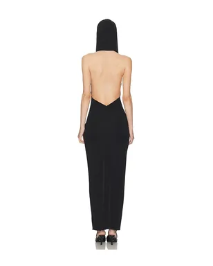 HAELO HOODED DRAPED DRESS ドレープドレス - サムネイル4