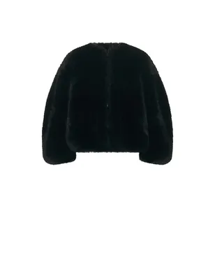HAELO LONG HAIR FAUX FUR BOMBER ボンバー - サムネイル5