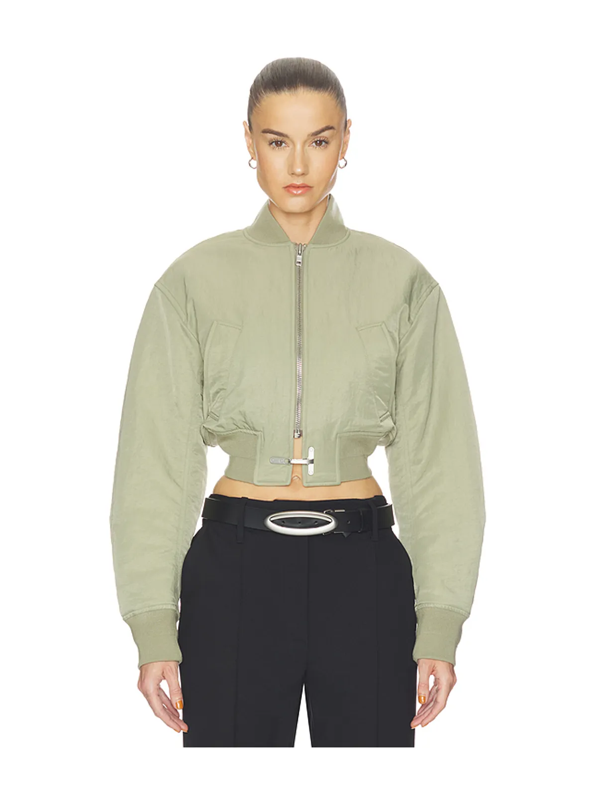 HAELO CROP BOMBER JACKET ジャケット - 画像1
