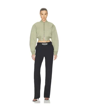 HAELO CROP BOMBER JACKET ジャケット - サムネイル4