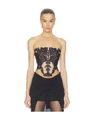 HAELO WING LACE CORSET トップ - サムネイル1