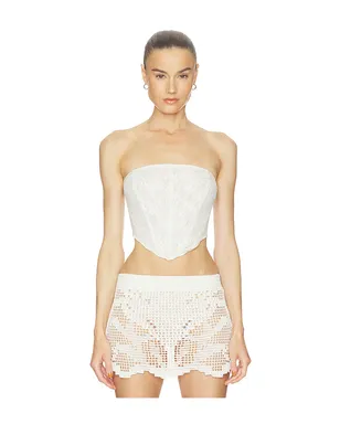 HAELO WINGLACE COLLAGE CORSET トップ - サムネイル1