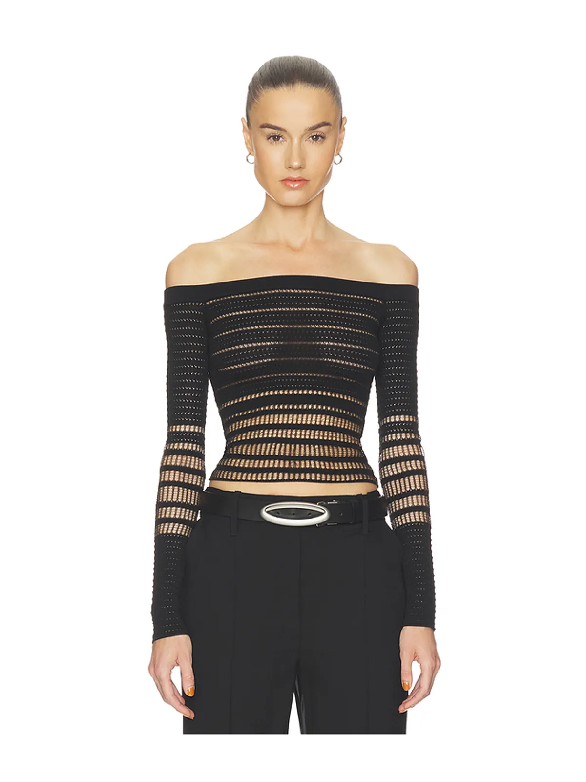 HAELO VEILED LS TOP トップ - 画像1