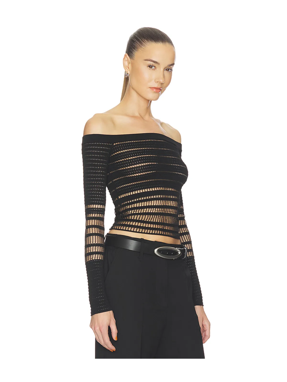HAELO VEILED LS TOP トップ - 画像2