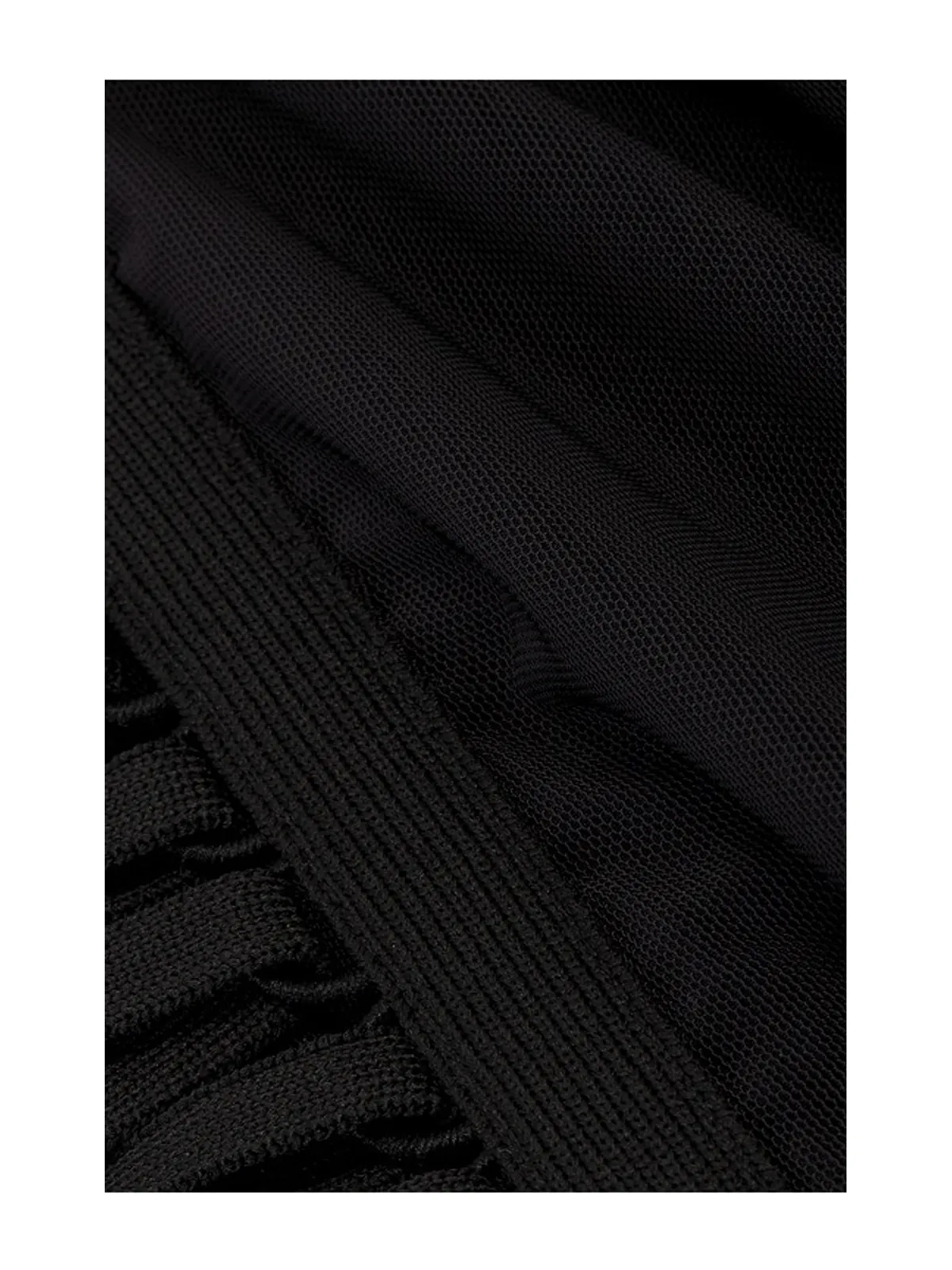HAELO LAYERED LACE UP CORSET TOP トップ - 画像6