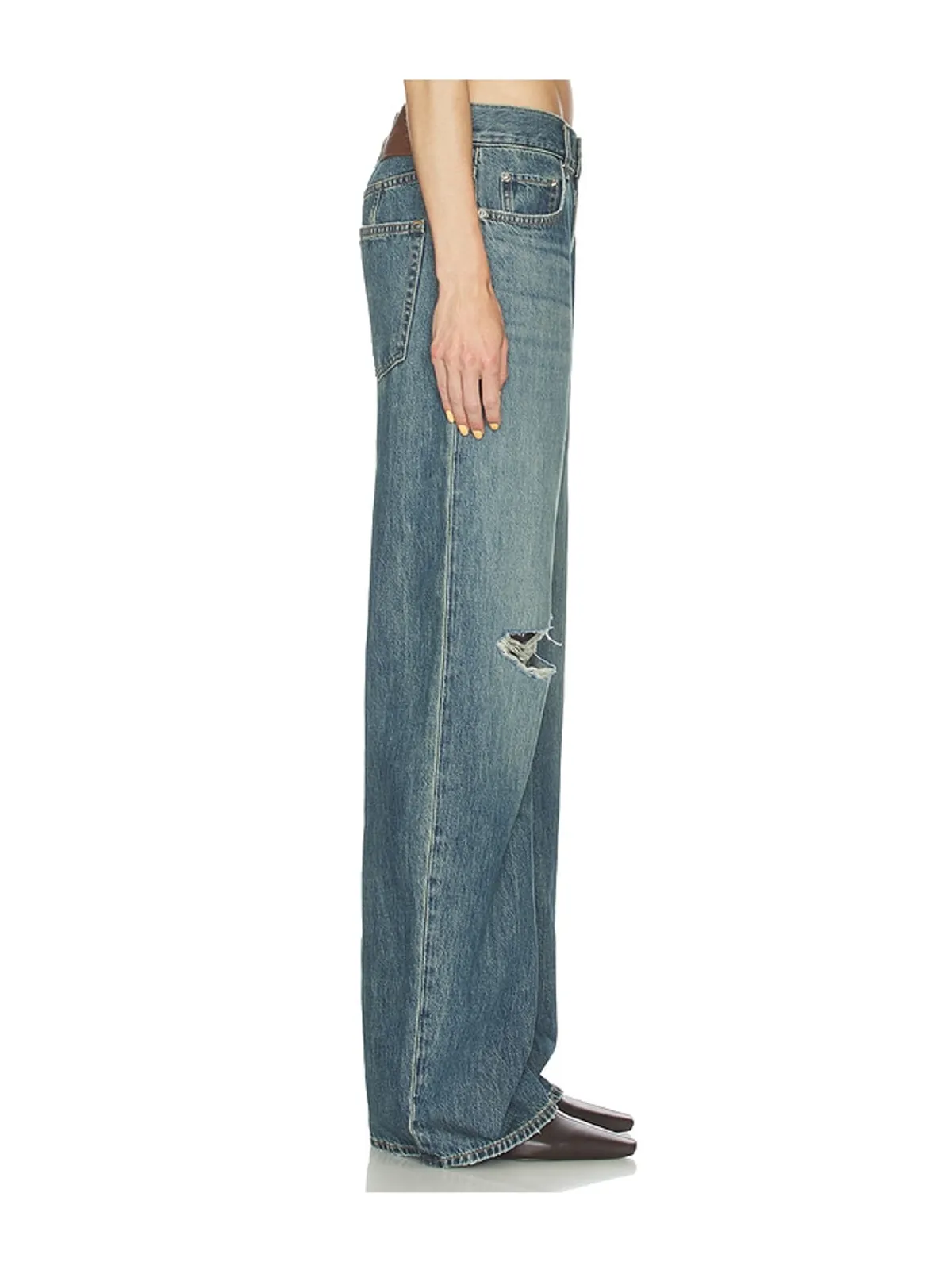 Helmut Lang RELAXED DESTROYED BOOTCUT デニム - 画像3