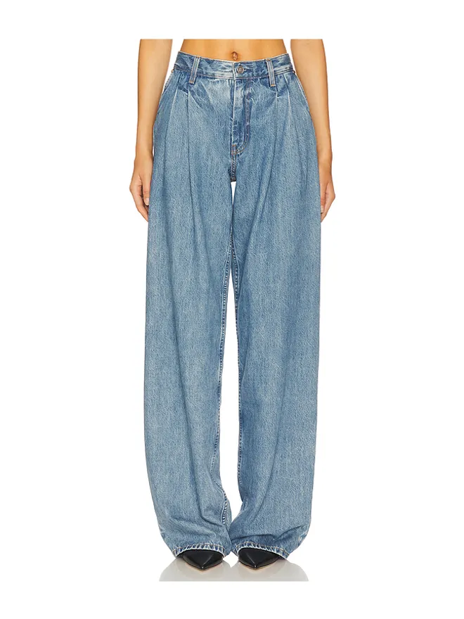 Helmut Lang Helmut Lang Double Pleated Wide Leg Jeansの商品画像