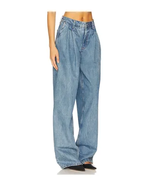 Helmut Lang Double Pleated Wide Leg Jeans - サムネイル2