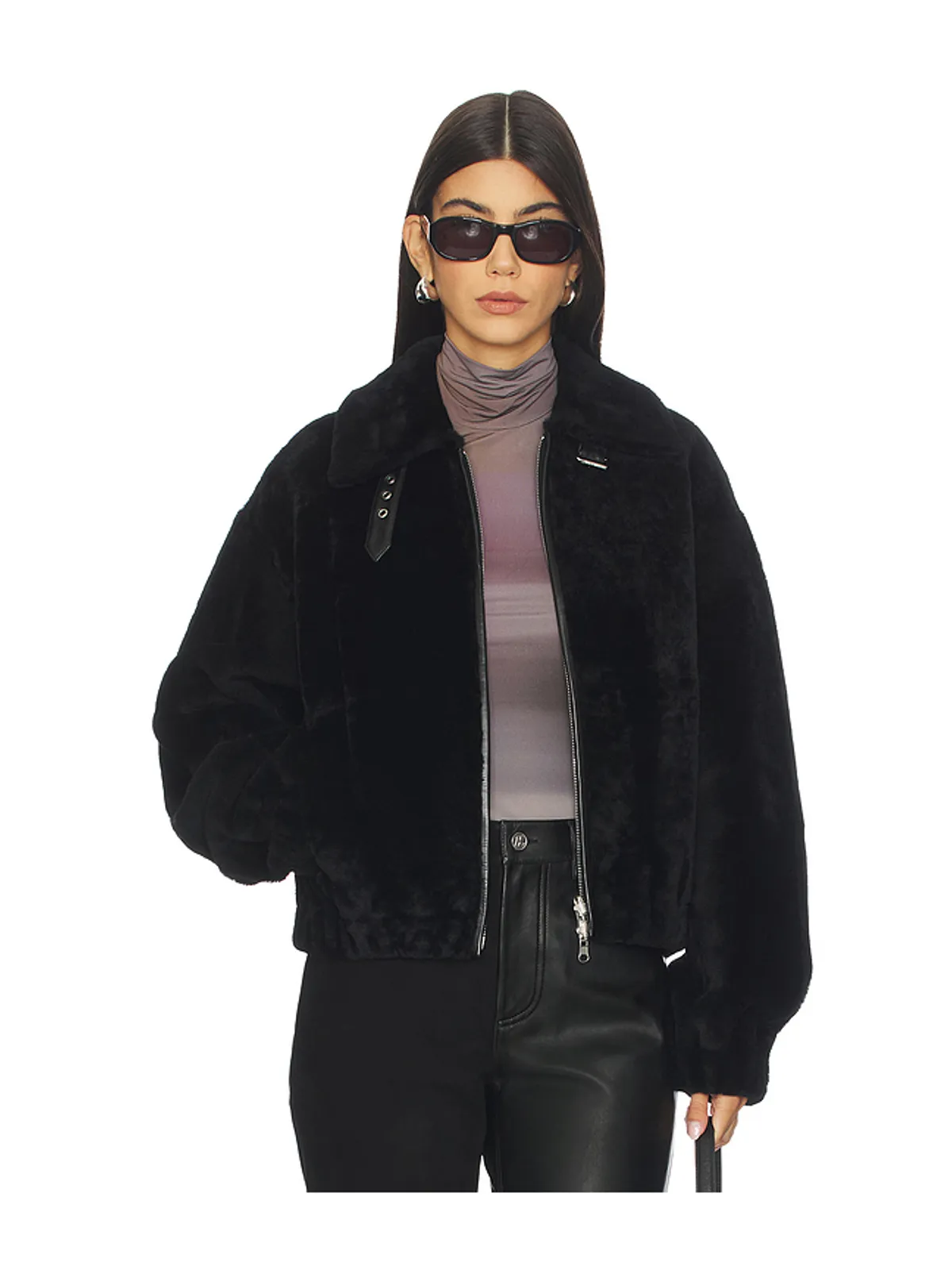 Helmut Lang シアリングボンバー - 画像1