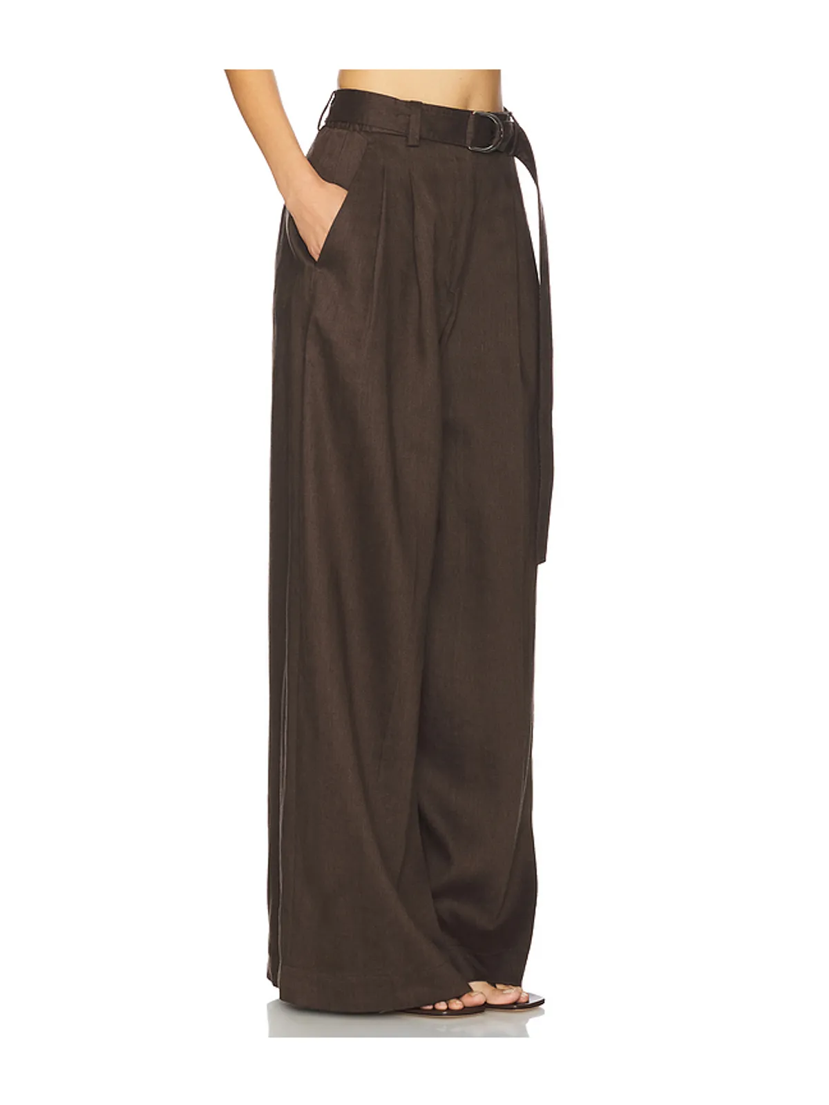 Helmut Lang Wide Double Pleated Trouser - 画像2