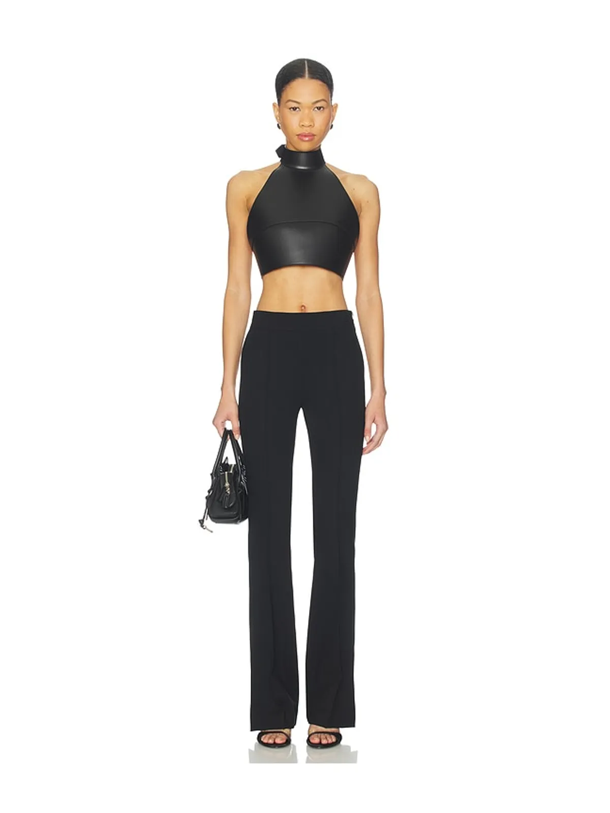 Helmut Lang ポンチブーツカットスカート - 画像6