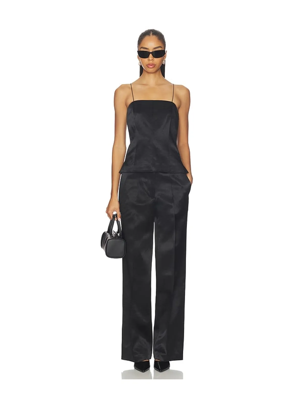 Helmut Lang ミニマルサテンパンツ - 画像5