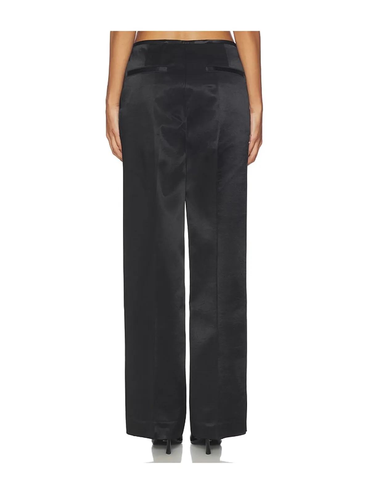 Helmut Lang ミニマルサテンパンツ - 画像4
