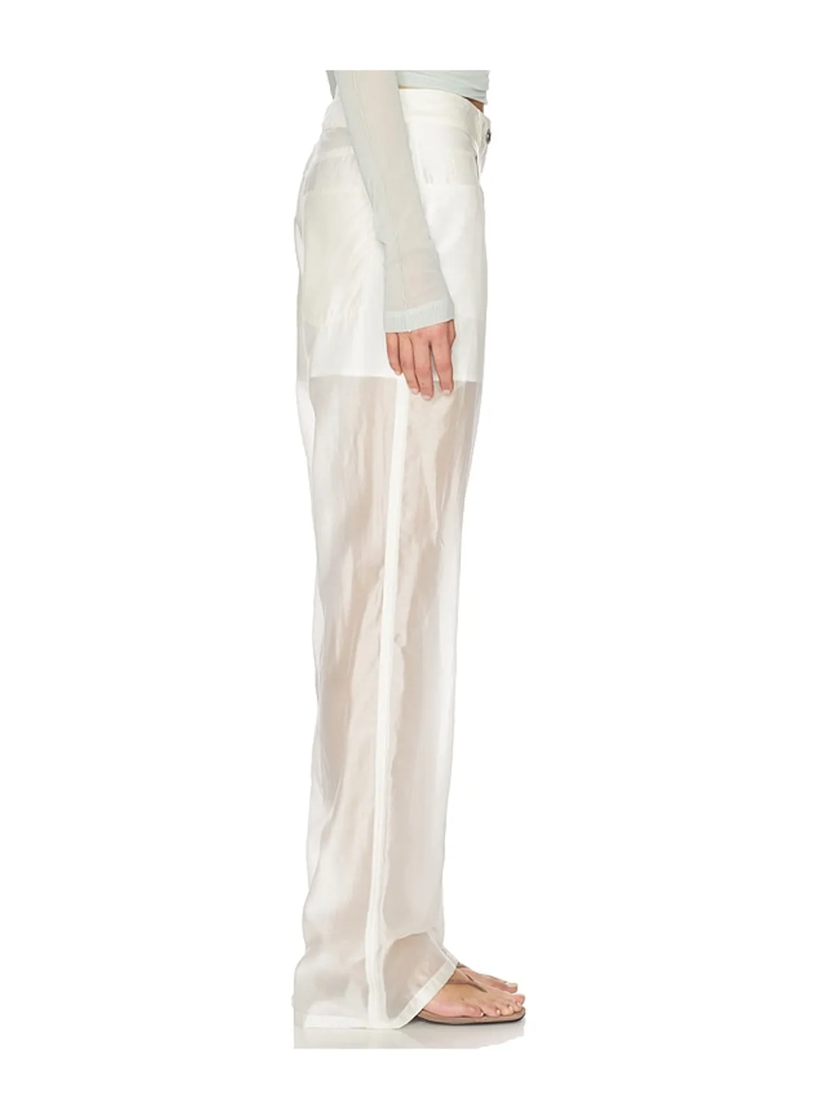 Helmut Lang SHEER BOOTCUT パンツ - 画像3