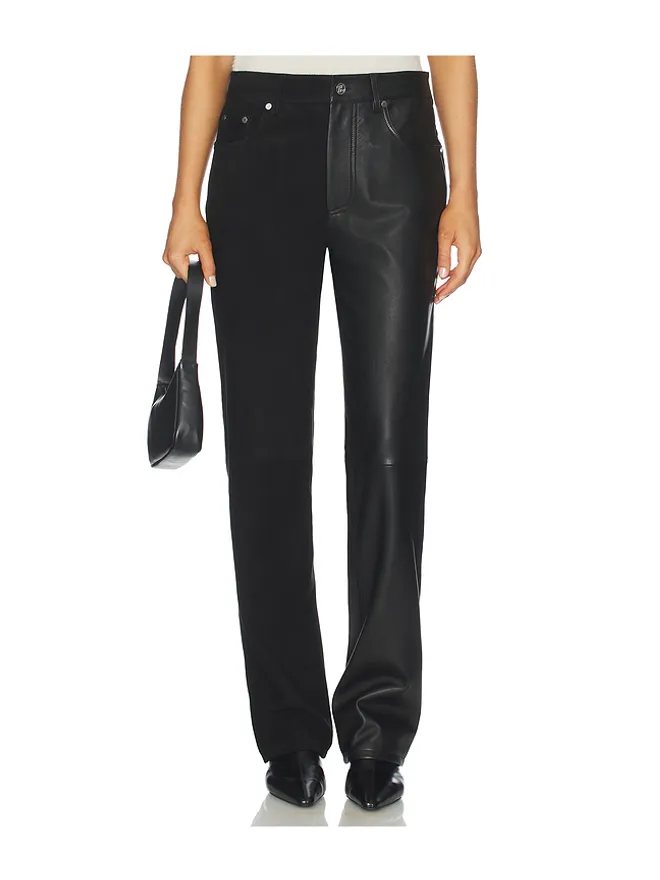 Helmut Lang Helmut Lang 切り替えデザインのパンツの商品画像
