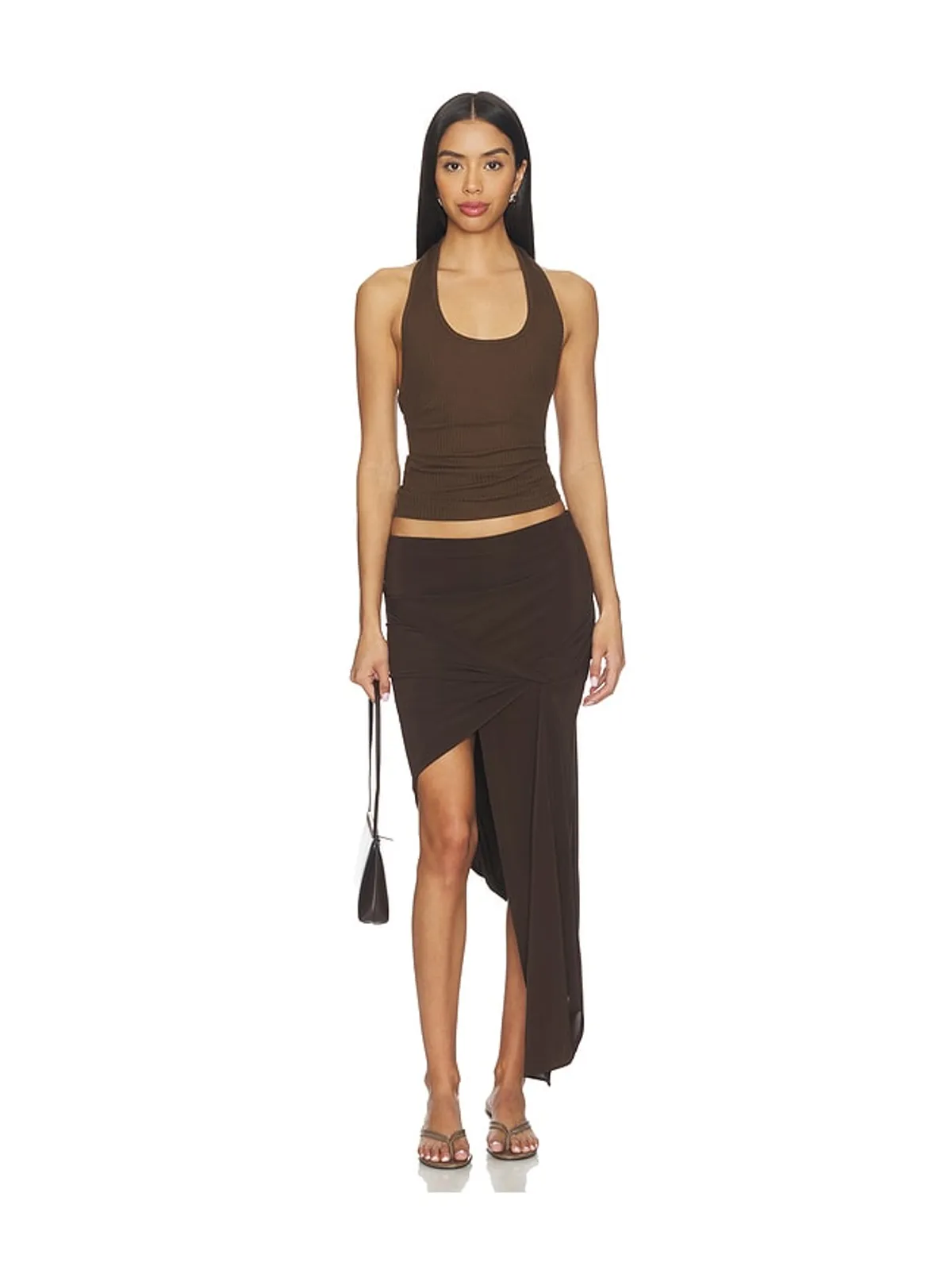Helmut Lang TWIST DRAPE スカート - 画像5