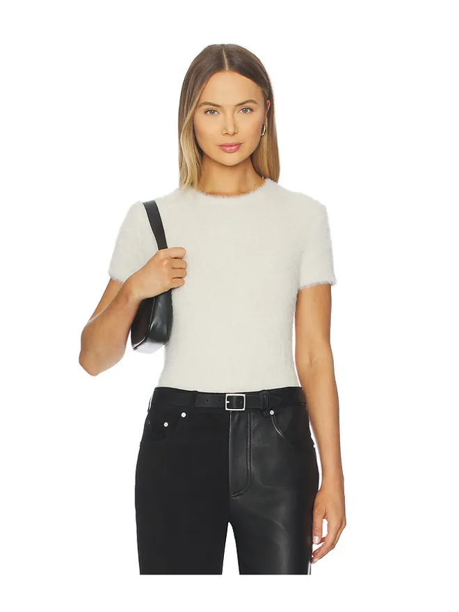 Helmut Lang Helmut Lang Crop Eyelash Teeの商品画像