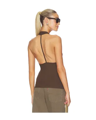 Helmut Lang HALTER STRAP TANK トップ - サムネイル1