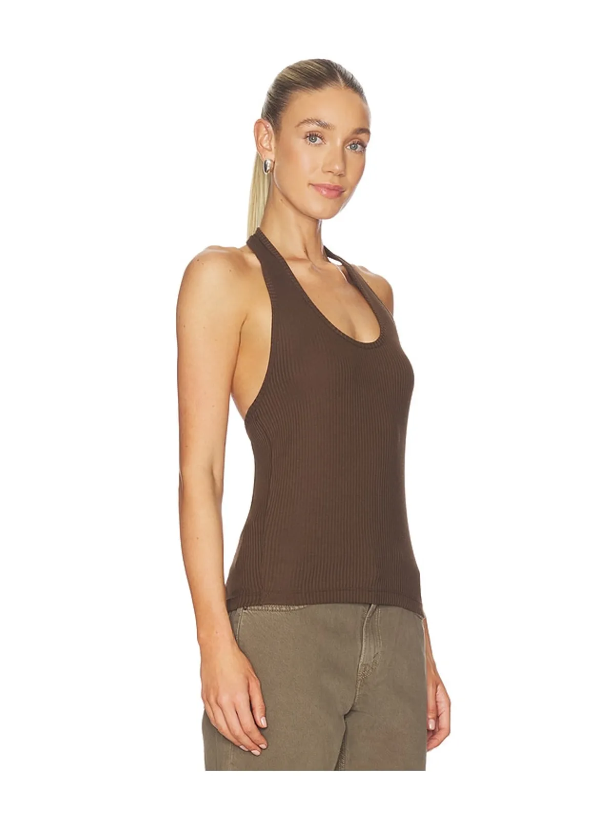 Helmut Lang HALTER STRAP TANK トップ - 画像3
