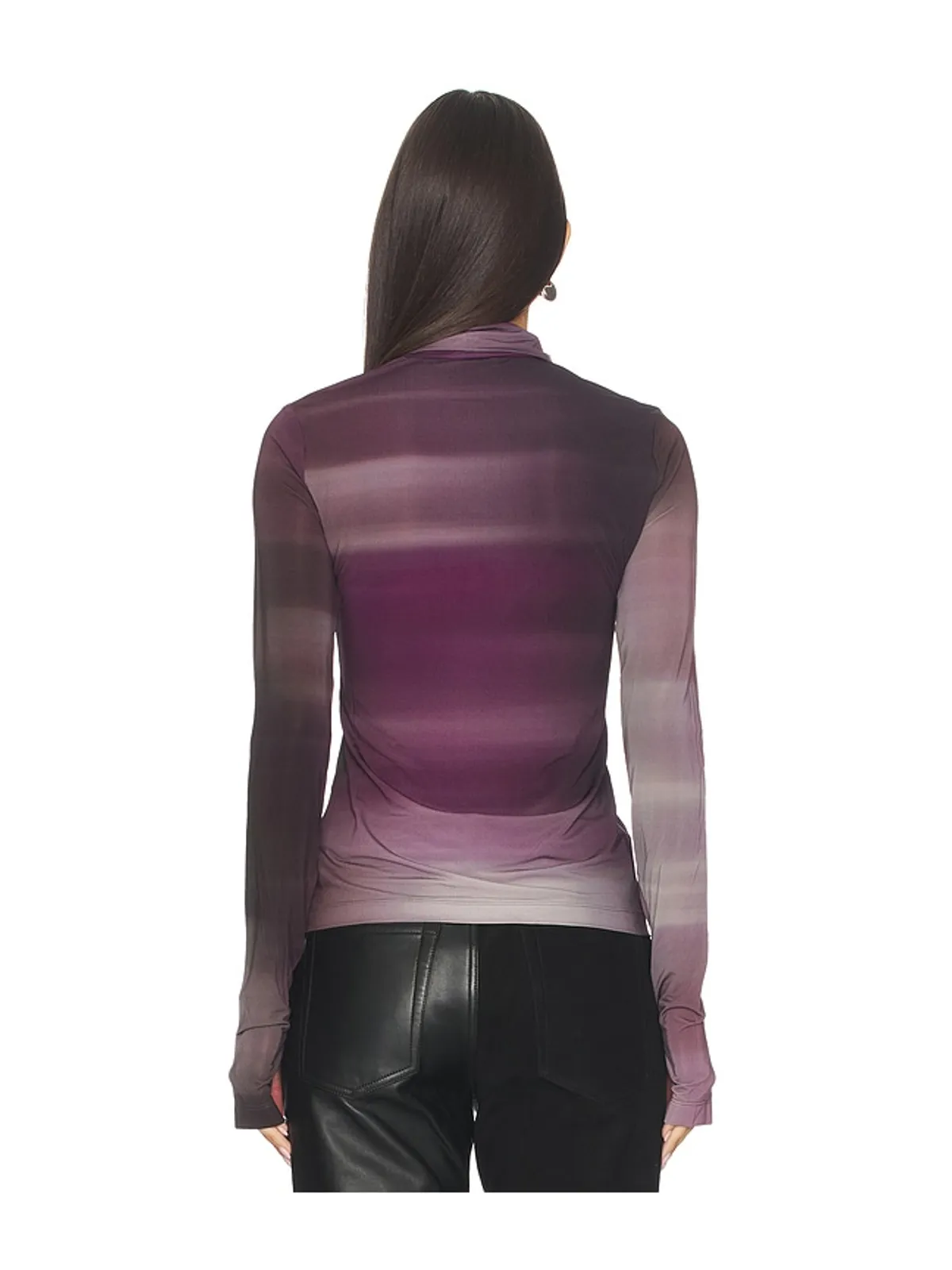 Helmut Lang 長袖タートルネックタップ - 画像4