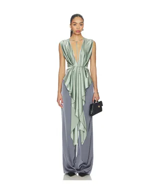 Helmut Lang SCARF DRAPE トップ - サムネイル1