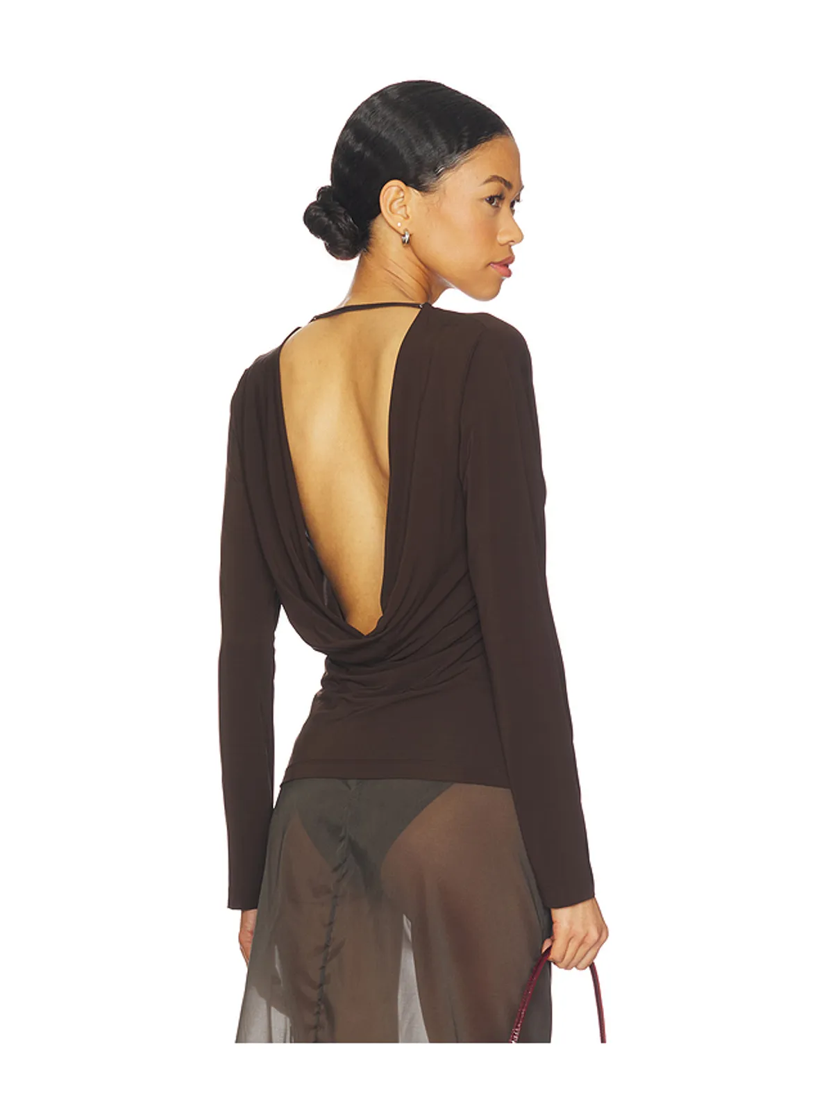 Helmut Lang COWL BACK トップ - 画像1
