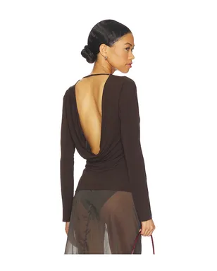 Helmut Lang COWL BACK トップ - サムネイル1
