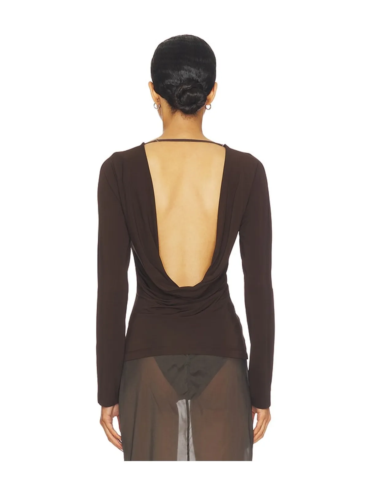 Helmut Lang COWL BACK トップ - 画像4