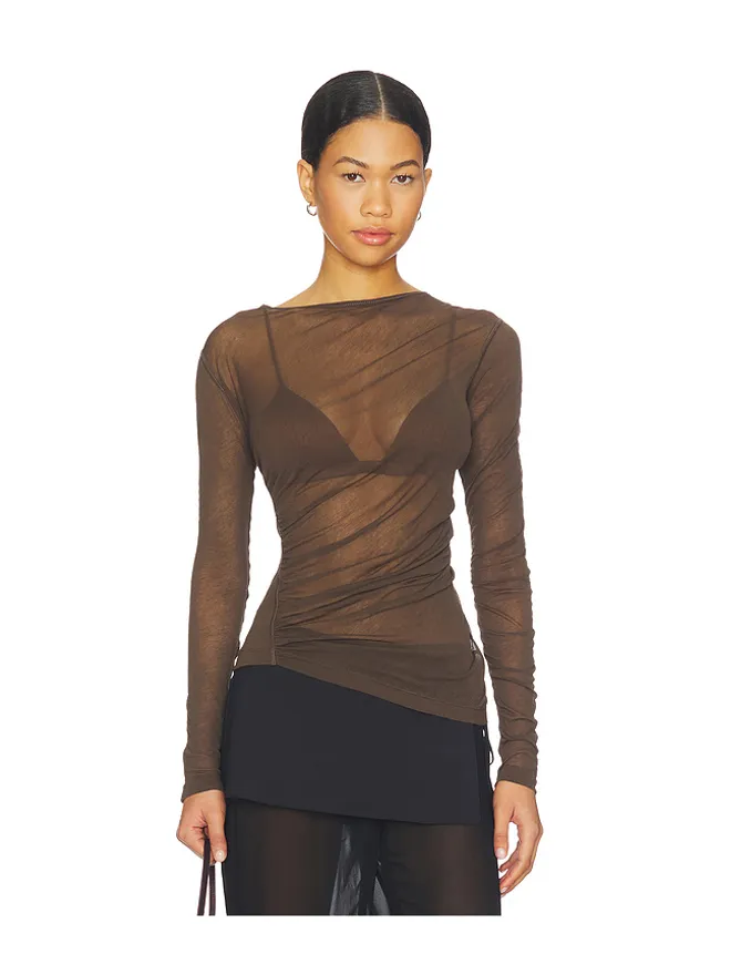 Helmut Lang Helmut Lang SEAMED WIND トップの商品画像