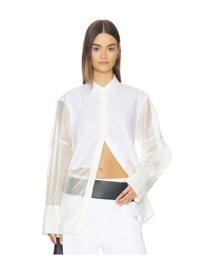 Helmut Lang Helmut Lang COMBO LONG SLEEVE シャツの商品画像