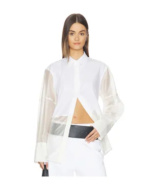 Helmut Lang COMBO LONG SLEEVE シャツ - サムネイル1