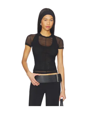 Helmut Lang MESH LAYERED トップ - サムネイル1