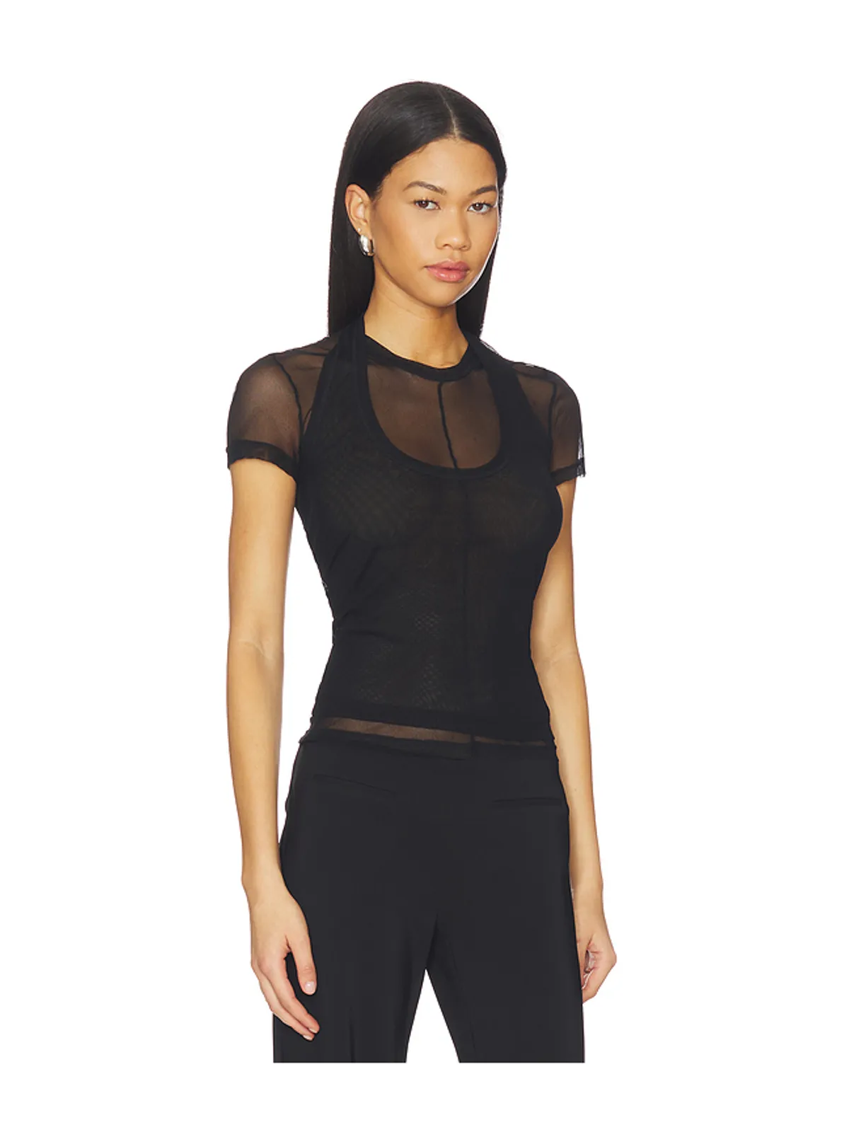 Helmut Lang MESH LAYERED トップ - 画像2