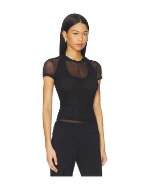 Helmut Lang MESH LAYERED トップ - サムネイル2