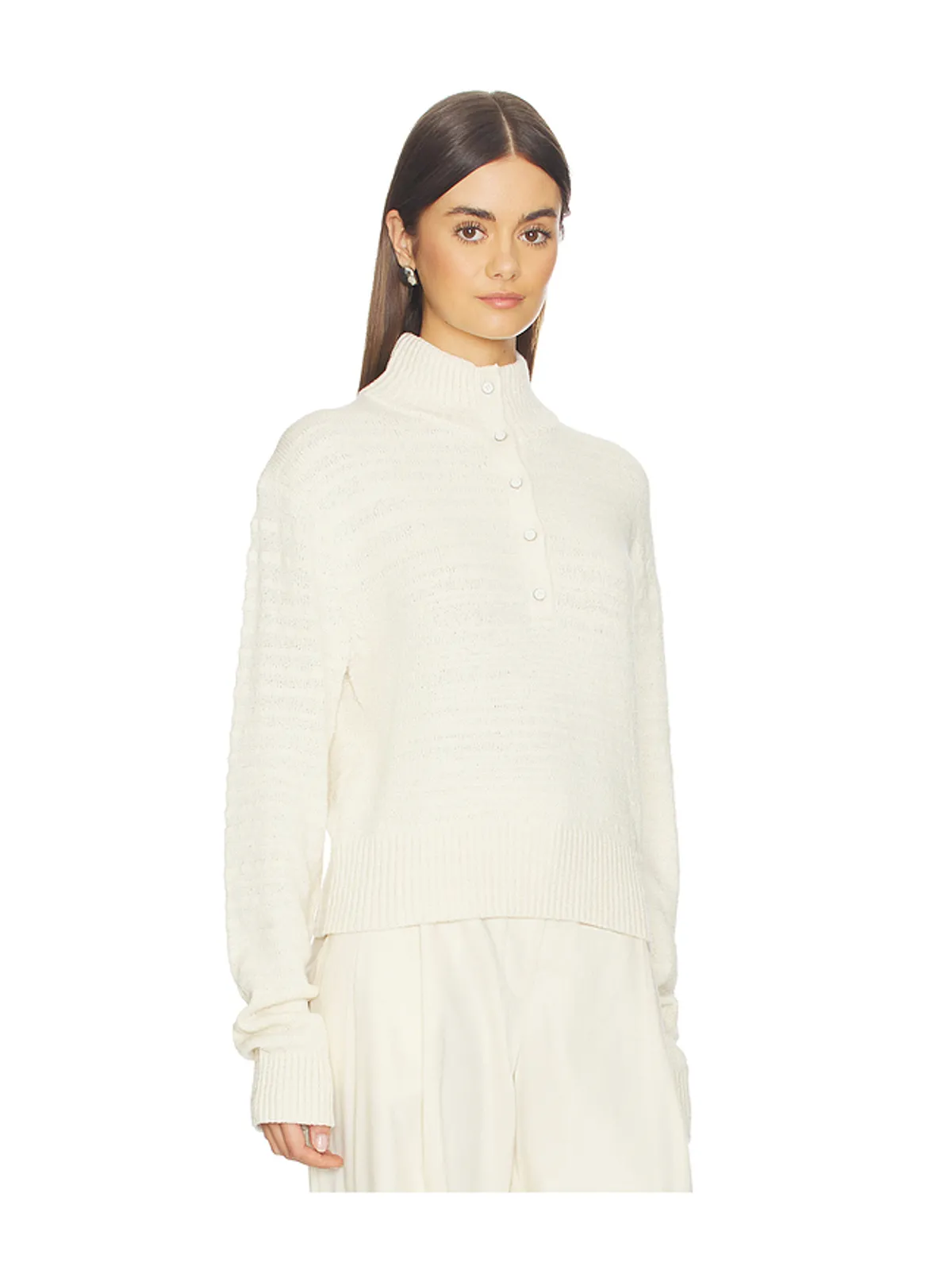 Helmut Lang SLUB BUTTON トップ - 画像2