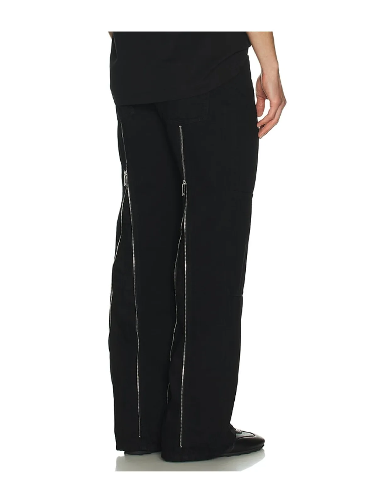 Helmut Lang ZIP カーペンターパンツ - 画像3